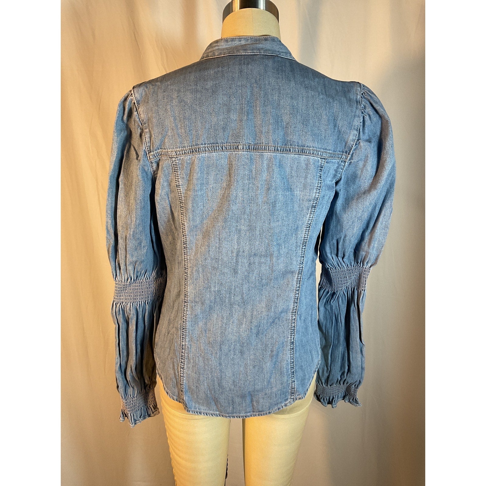 Veronica Beard 'Dalton' Blue Top Size 4 - NWT