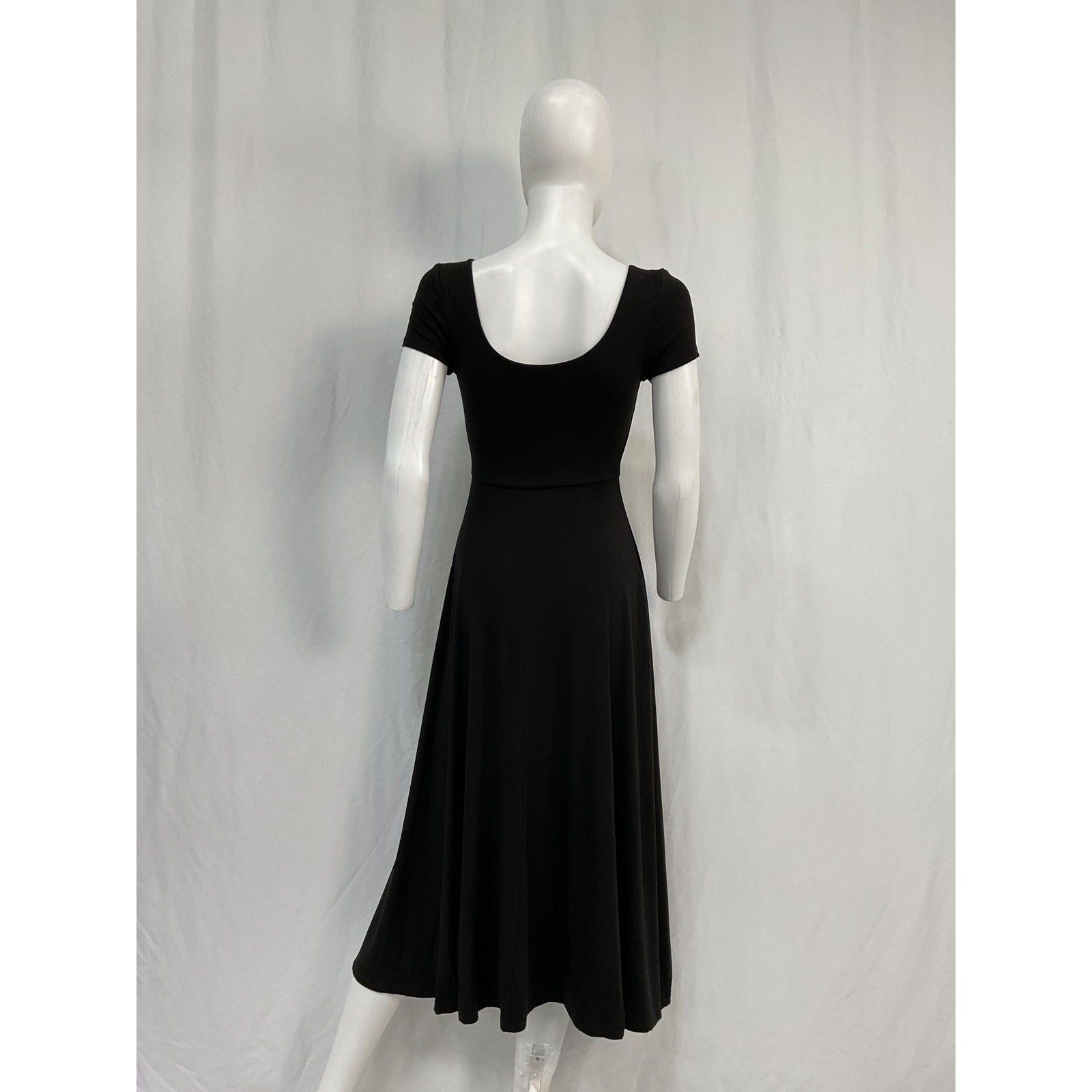 Hatch 'The Daphne' Black Rayon Dress Size 1