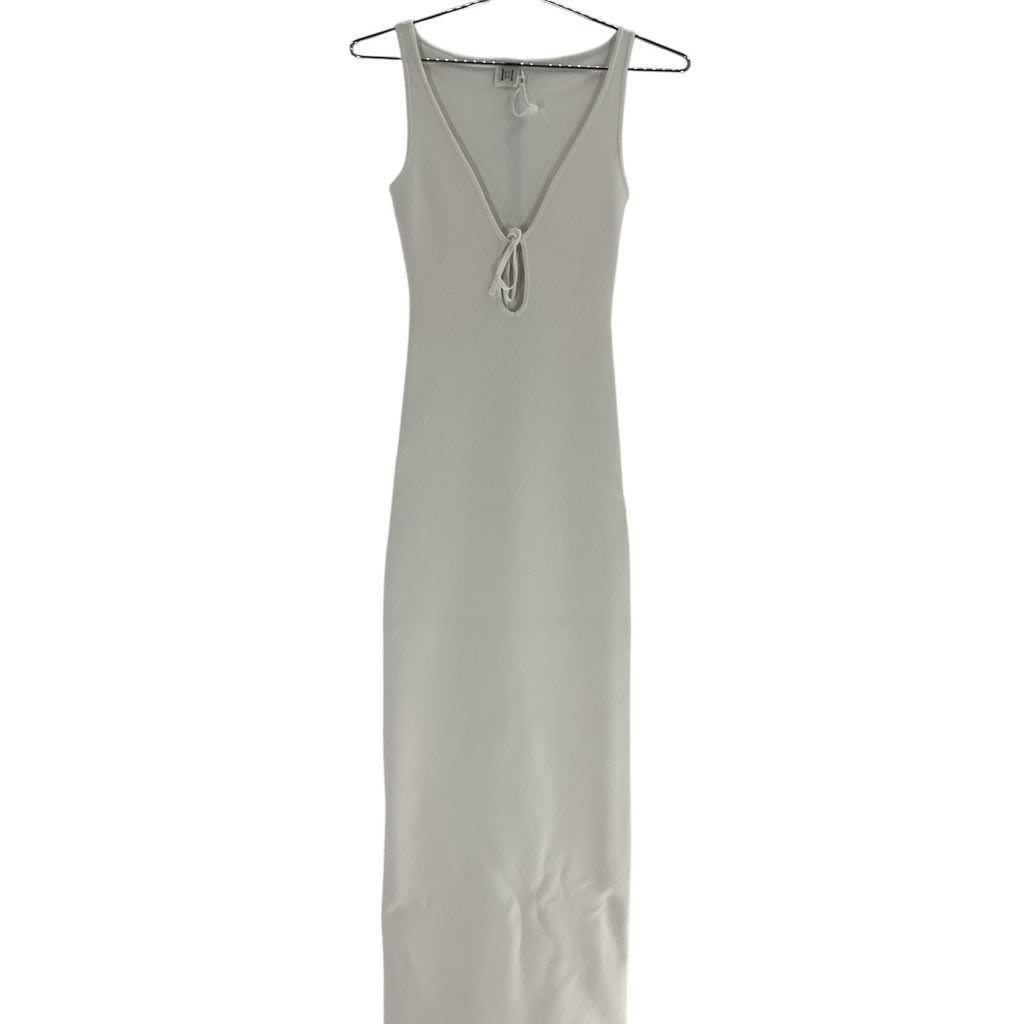Helsa 'Teva' White Viscose Knit Dress Size XS