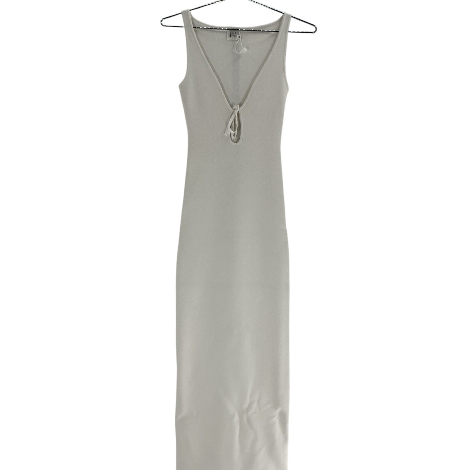 Helsa 'Teva' White Viscose Knit Dress Size XS