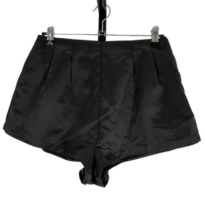 For Love & Lemons Sleek Black Drew Shorts Size S