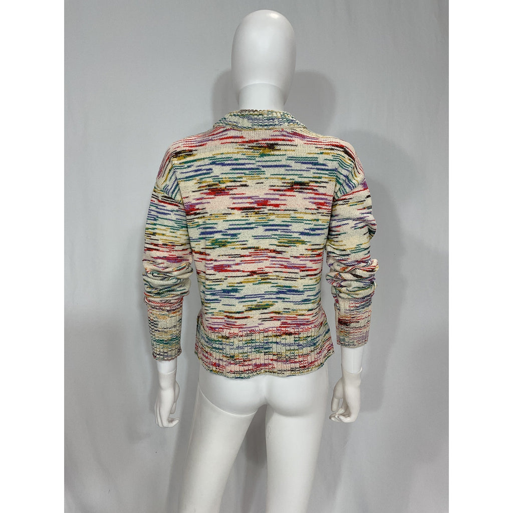 Veronica Beard 'Jean' White Gerona Crewnewck Stripe Sweater Size XS