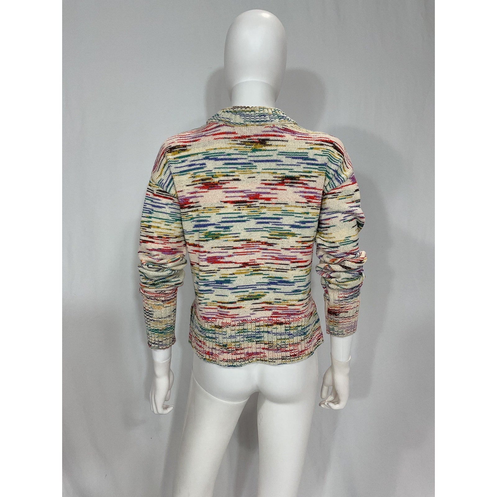 Veronica Beard 'Jean' White Gerona Crewnewck Stripe Sweater Size XS