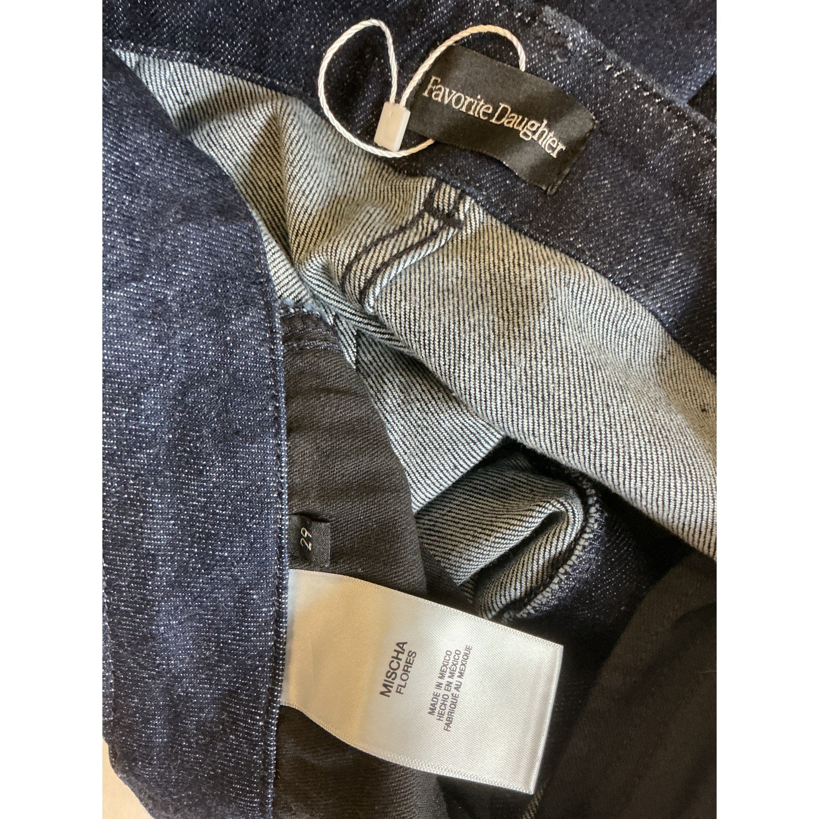 Favorite Daughter 'Mischa' Blue Cotton Skirt Size 29