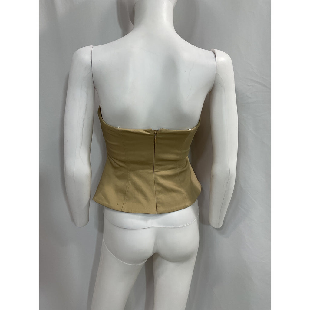 L'Academie 'By Marianna' Tan Noma Top Size XS