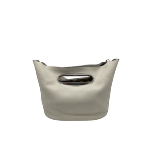 Rag & Bone 'Belize' White Leather Clutch