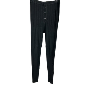 Dôen Ribbed Black Leto Pants Size M