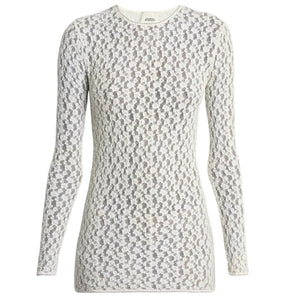 Isabel Marant Stretch Lace Cream Gaelle Top Size 38