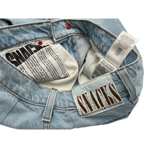 Mother High-Waisted Blue Twizzy Skimp Denim Jeans Size 27