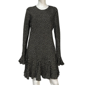Dôen Polka Dot Black Sansa Dress Size XL