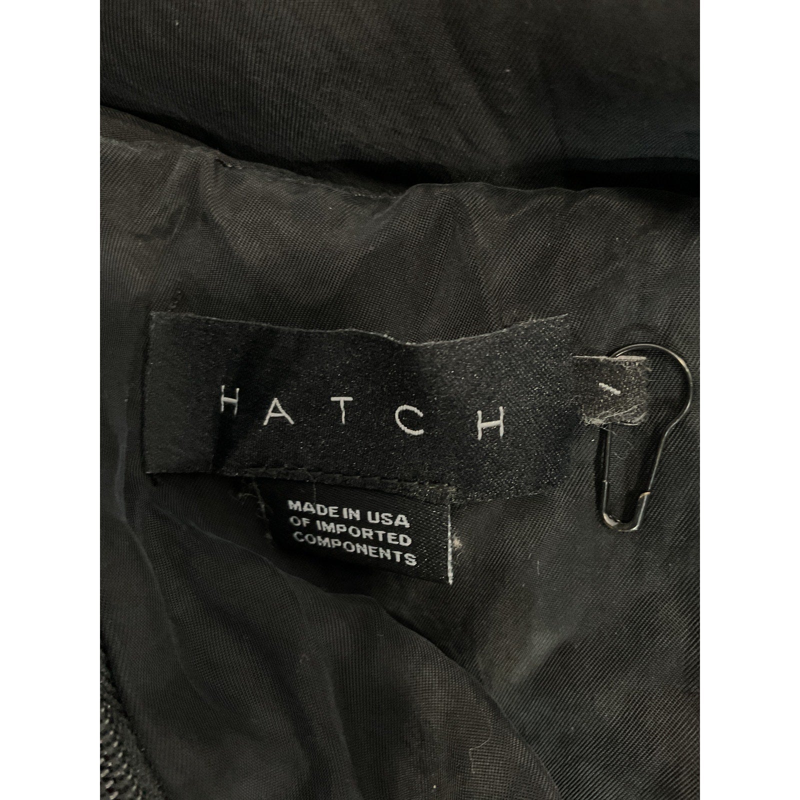 Hatch 'The James' Black Short Sleeve Crew Neck Midi Dress Size 1