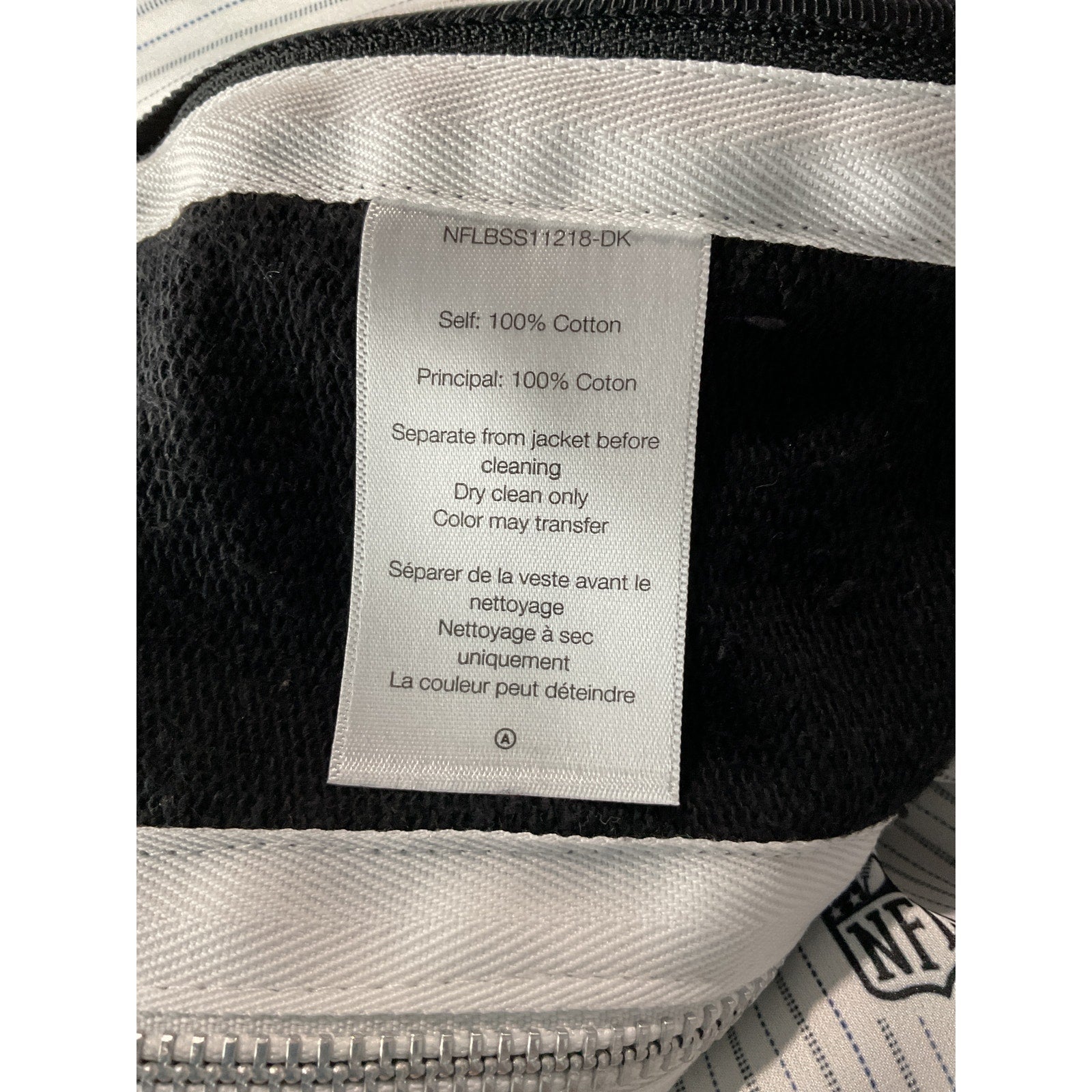 Veronica Beard X 'Nfl' Black Cotton Dickey Jacket Size 0 - NWT