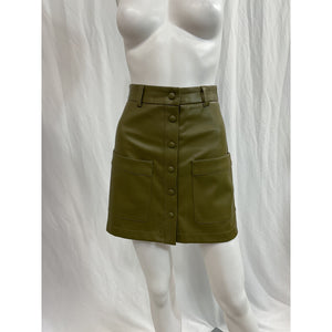 Staud 'Paper' Green Skirt Size 0