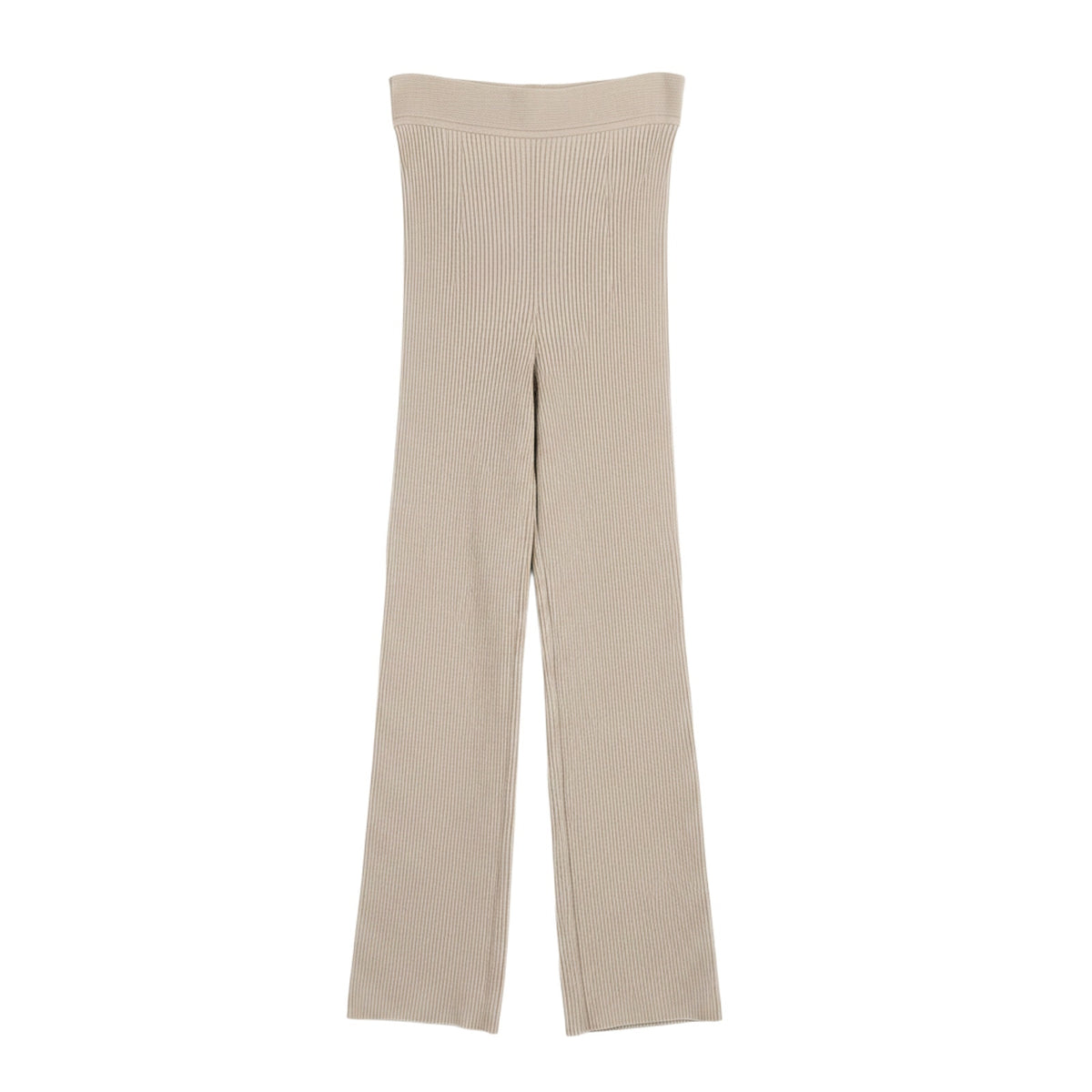Simkhai Ribbed Beige Knit Pants Size S