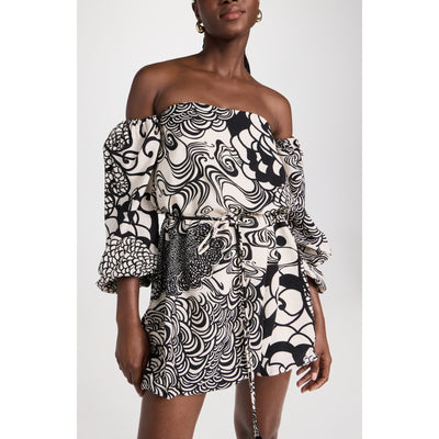 Alexis 'Ellora' Black Viscose Dress Size XXS