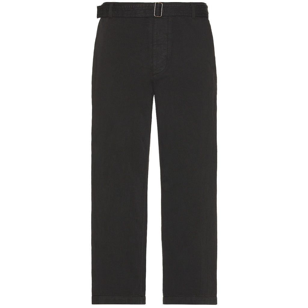 The Row 'East' Black Twill Pants Size 30
