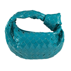 Bottega Veneta Patent Intrecciato Jodie Mini Bag