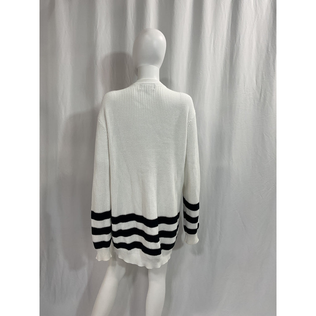 Ser.O.Ya 'Devin' White Sweater Size M