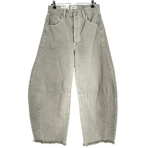 Citizens Of Humanity Relaxed Heather Grey Horseshoe Denim Jeans Size 27