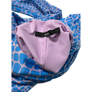 Alex Perry Vibrant Blue Deren Crop Top Size US 4/ UK 8