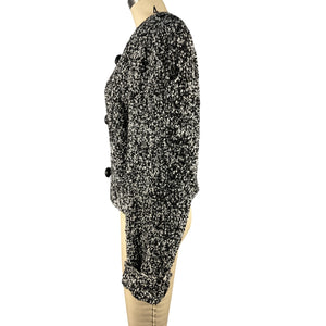 Isabel Marant Textured Black Gradilia Jacket Size 44 EU / US 12