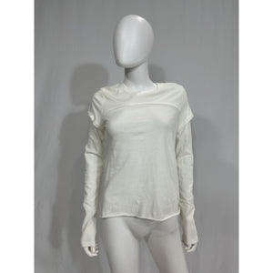 Slvrlake 'Bolero' White Tee Size M