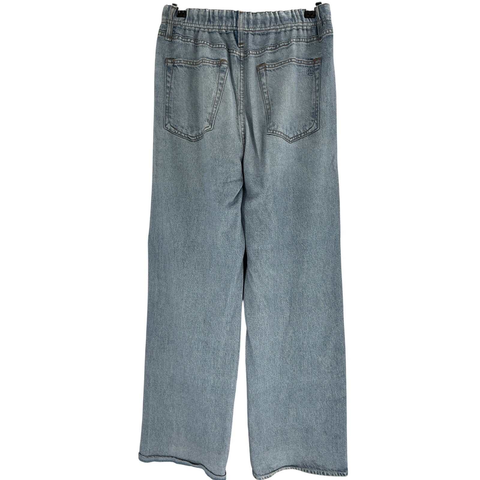 Rag & Bone 'Liquid' Blue Cotton Miramar Logan Pant Size S / P