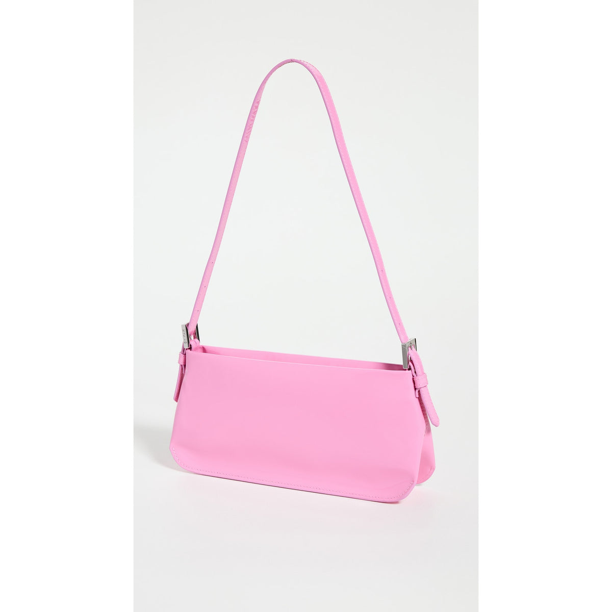 By Far 'Dulce' Pink Patent Leather Bag