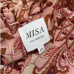 Misa Los Angeles Floral Multicolor Chiara Dress Size XS
