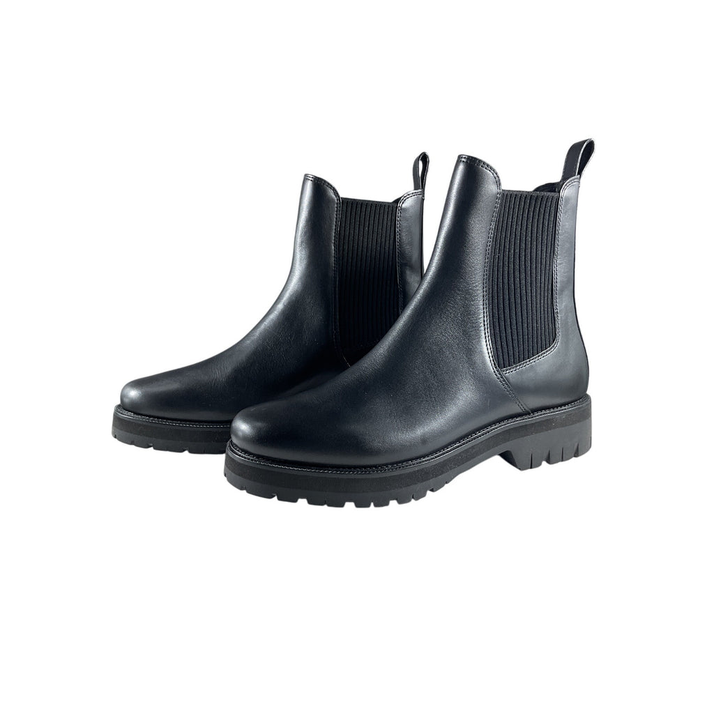 Rag & Bone 'Corey' Black Leather Chelsea Boots Size 11