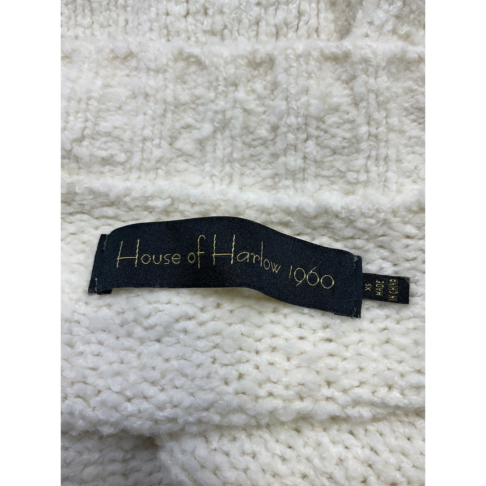 House Of Harlow 1960 x Revolve 'Leila' White Cardigan Size XS