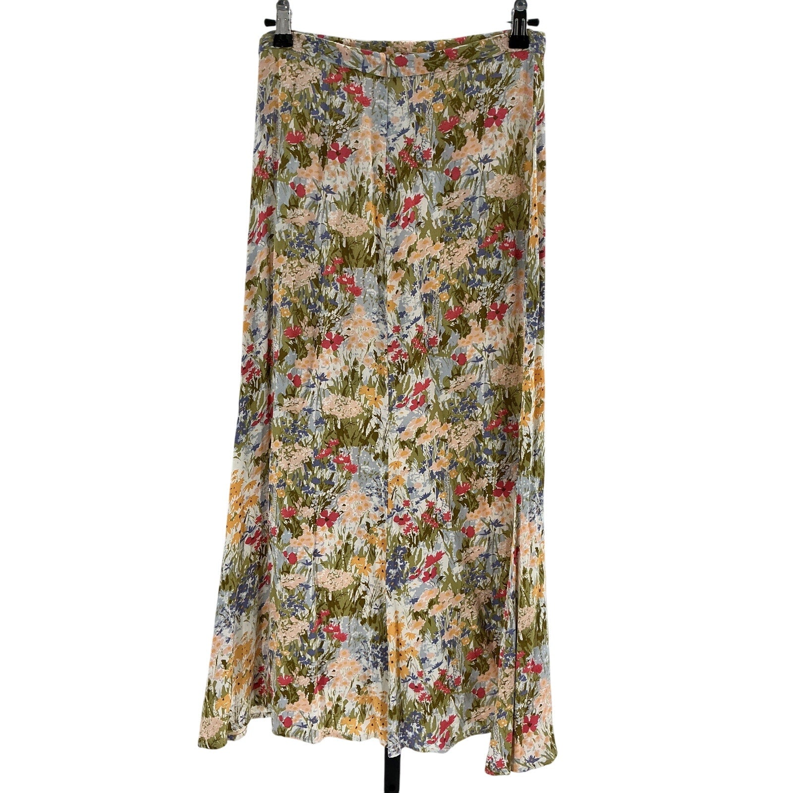 Reformation 'Bea' Green Skirt Size 4