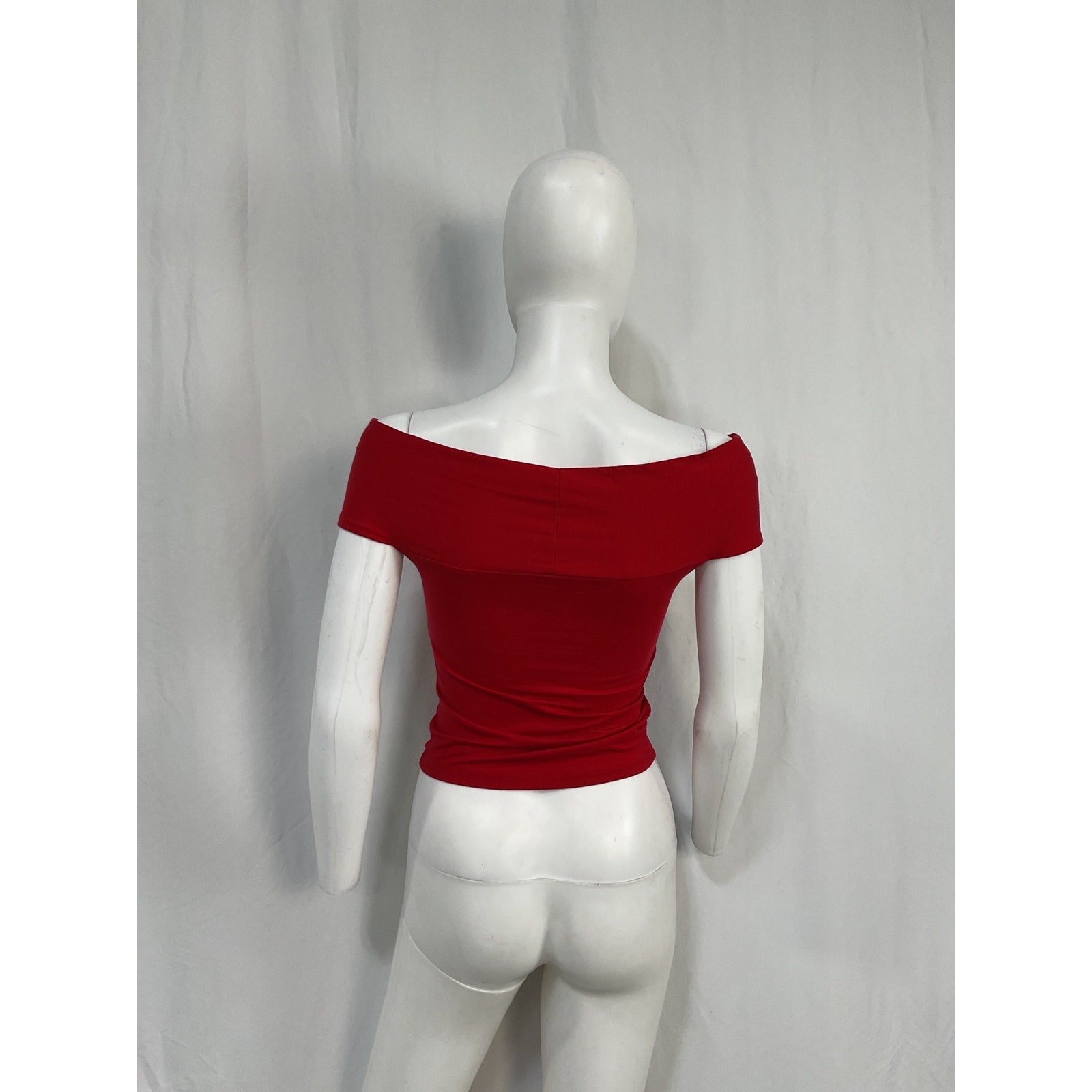 Reformation 'Emerald' Red Tencel Lyocell Knit Top Size XS