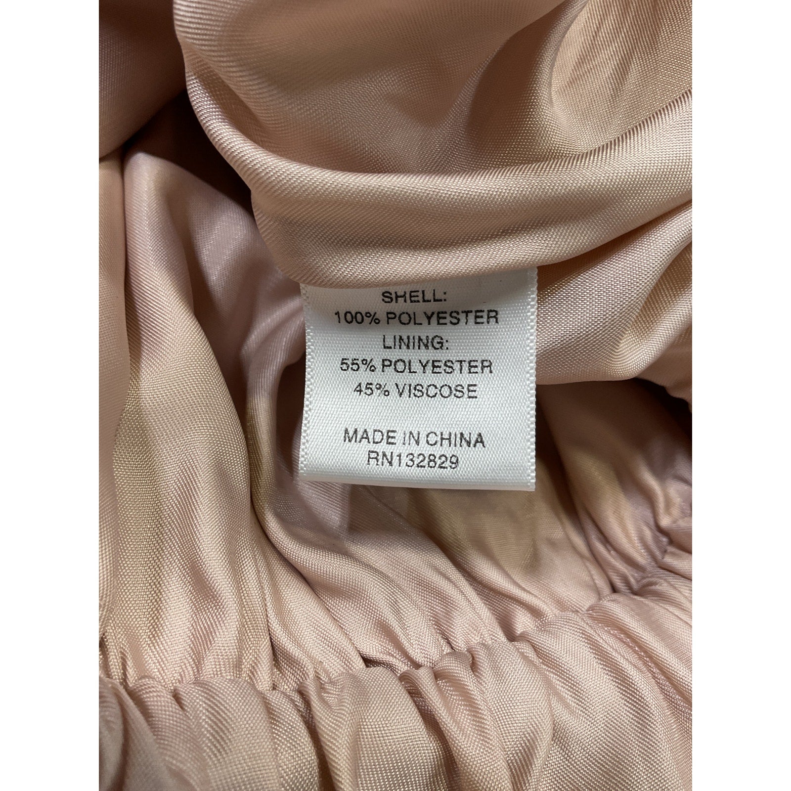 Majorelle 'Elly' Pink Organza Mini Dress Size L