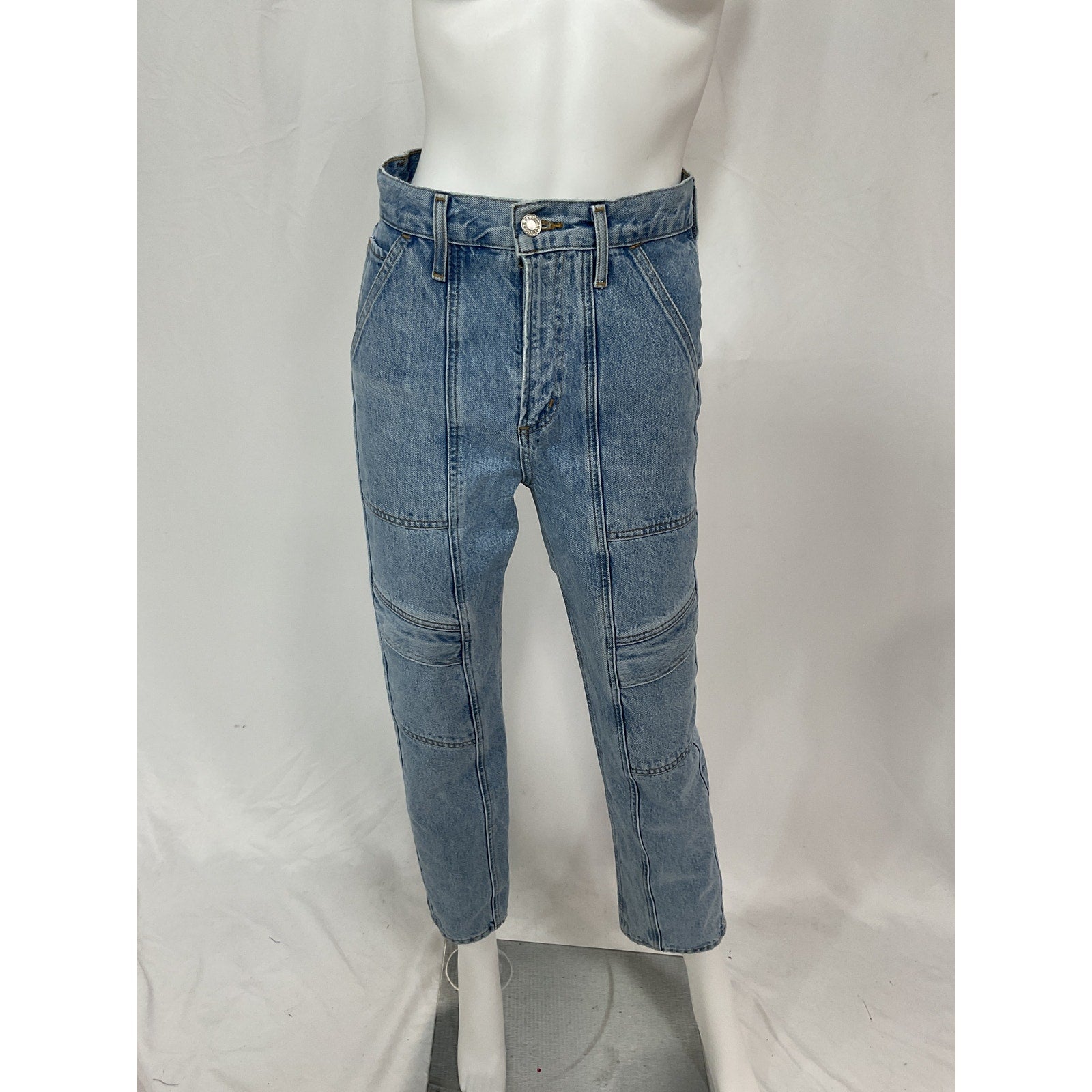 Agolde 'Cooper' Blue Cargo Denim Jean Size 23