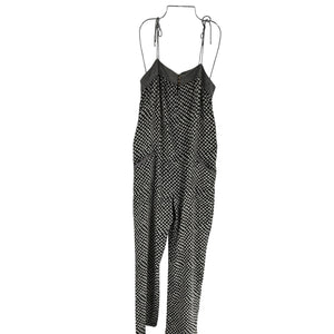 Hatch Floral Black Portia Jumpsuit Size 1
