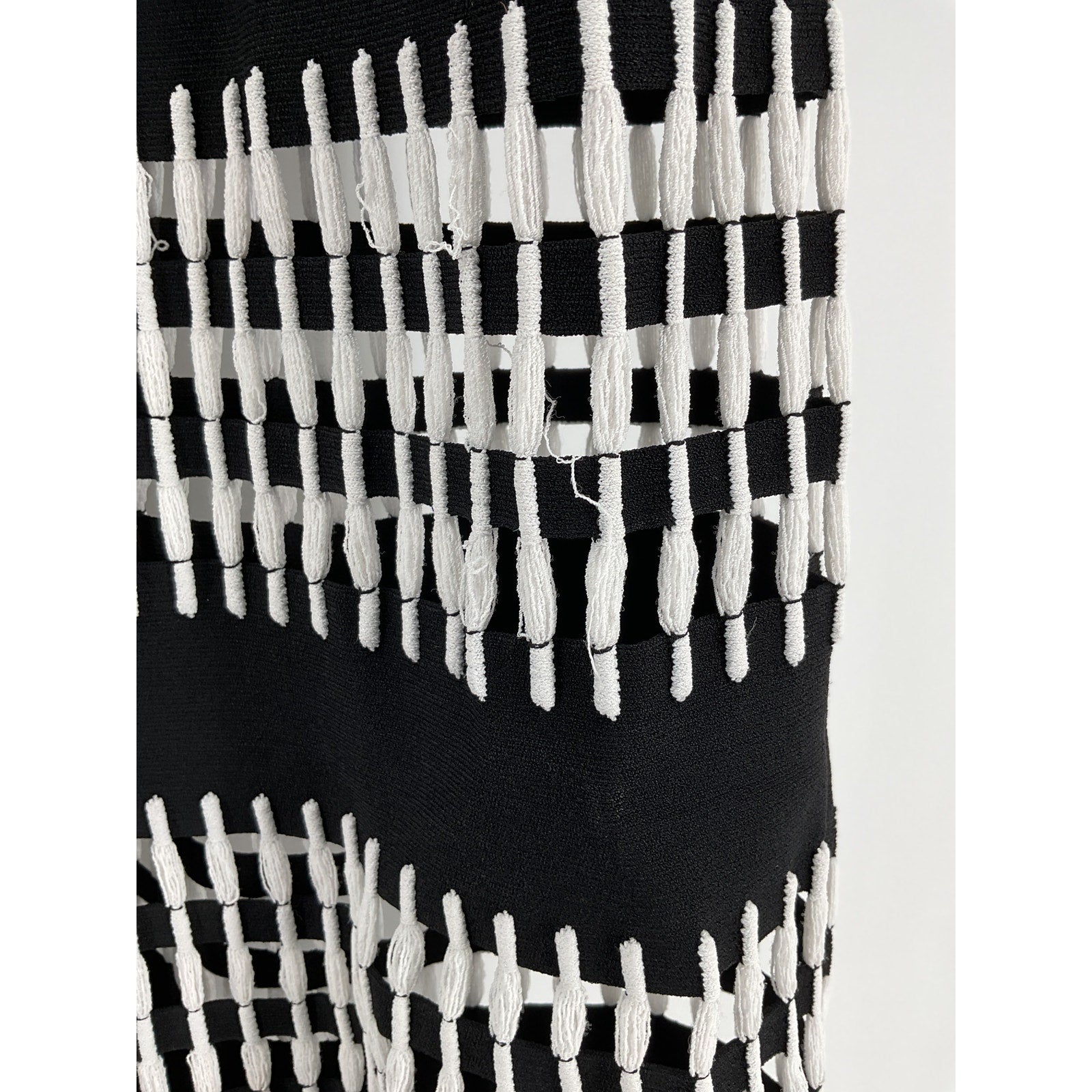 Alexis 'Simone' Black Viscose Skirt Size XS