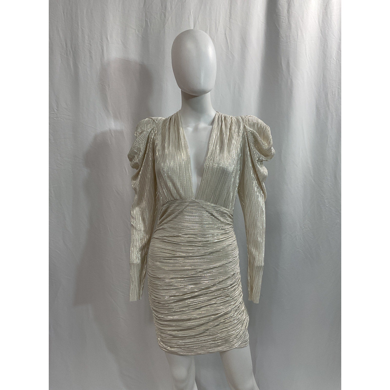 Sabina Musayev 'Myra' White Dress Size S - NWT