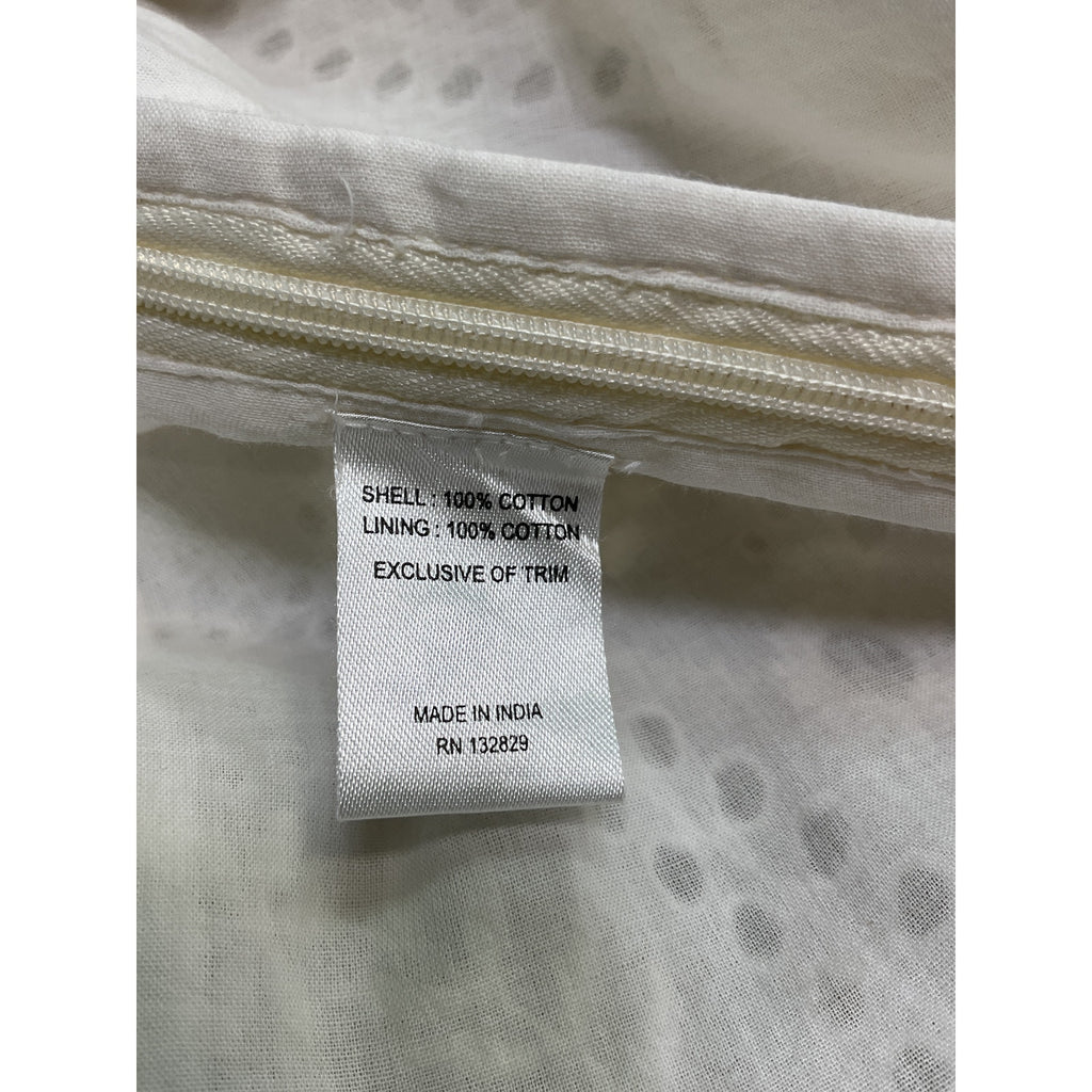 Majorelle 'Lizzy' White Cotton Mini Dress Size XS