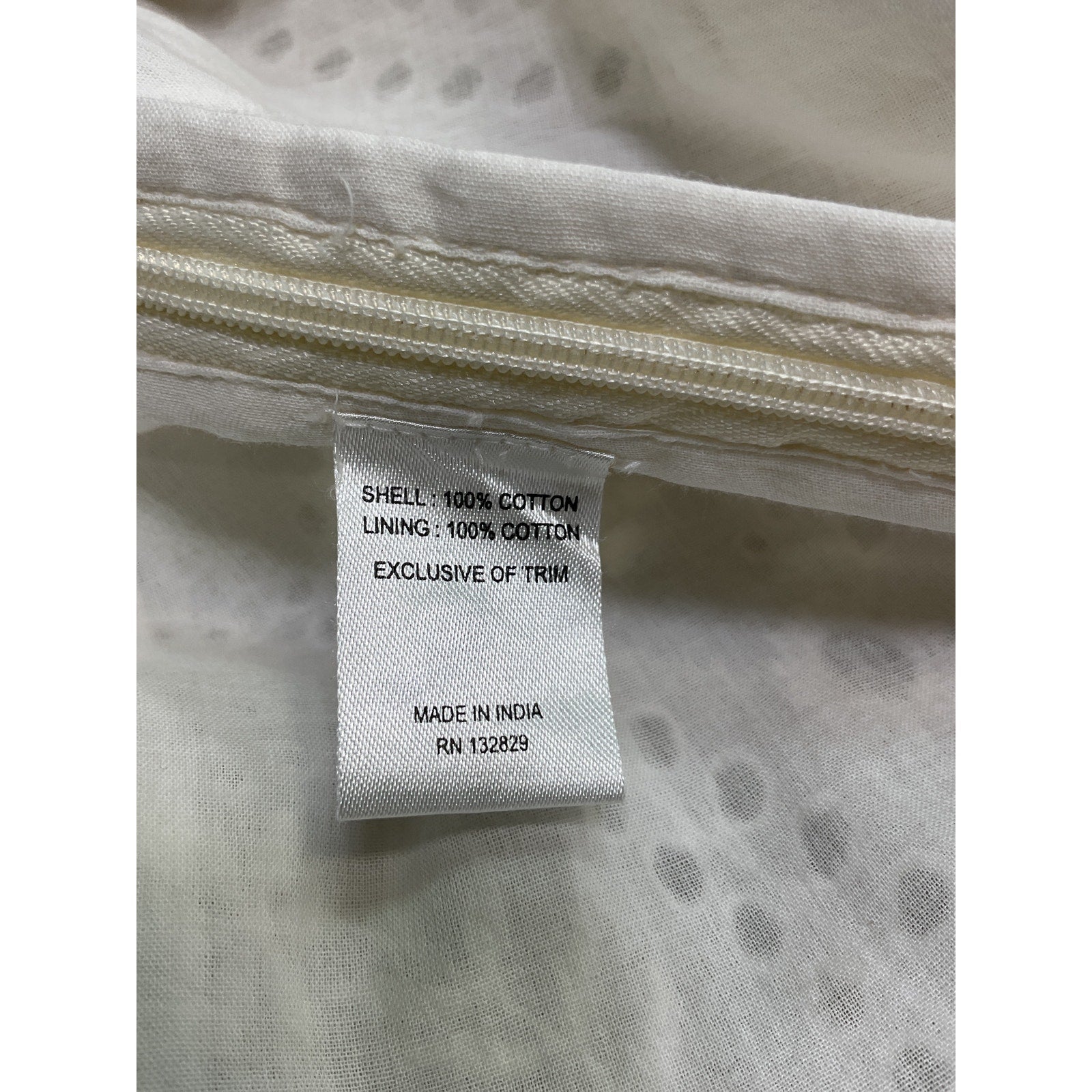 Majorelle 'Lizzy' White Cotton Mini Dress Size XS