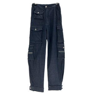 EB Denim Utility Blue Cargo Pants Size M