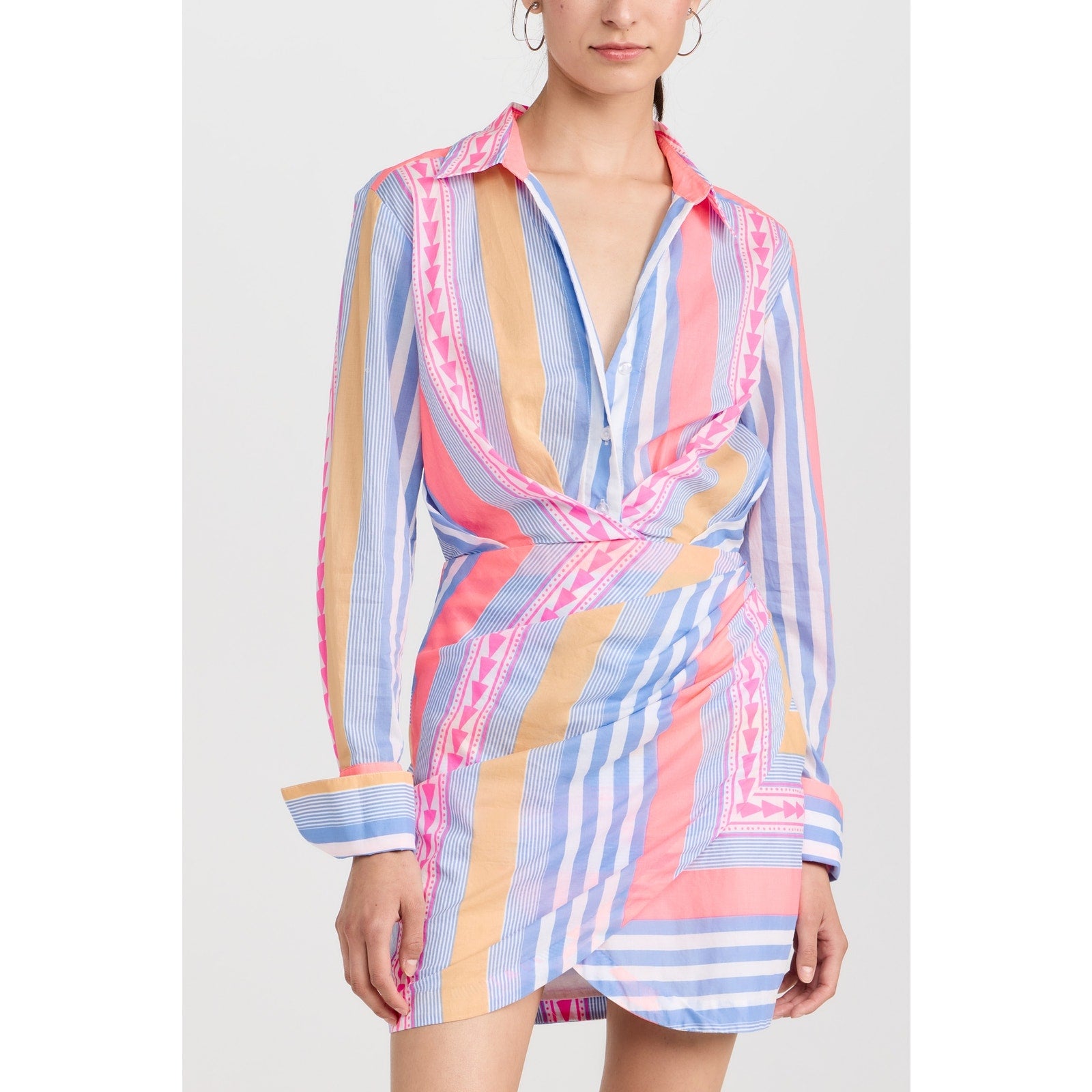 Le Superbe 'Goa' Blue Cotton Montmartre Dress Size 0 - NWT