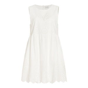 Posse Embroidered White Louisa Mini Dress Size XL