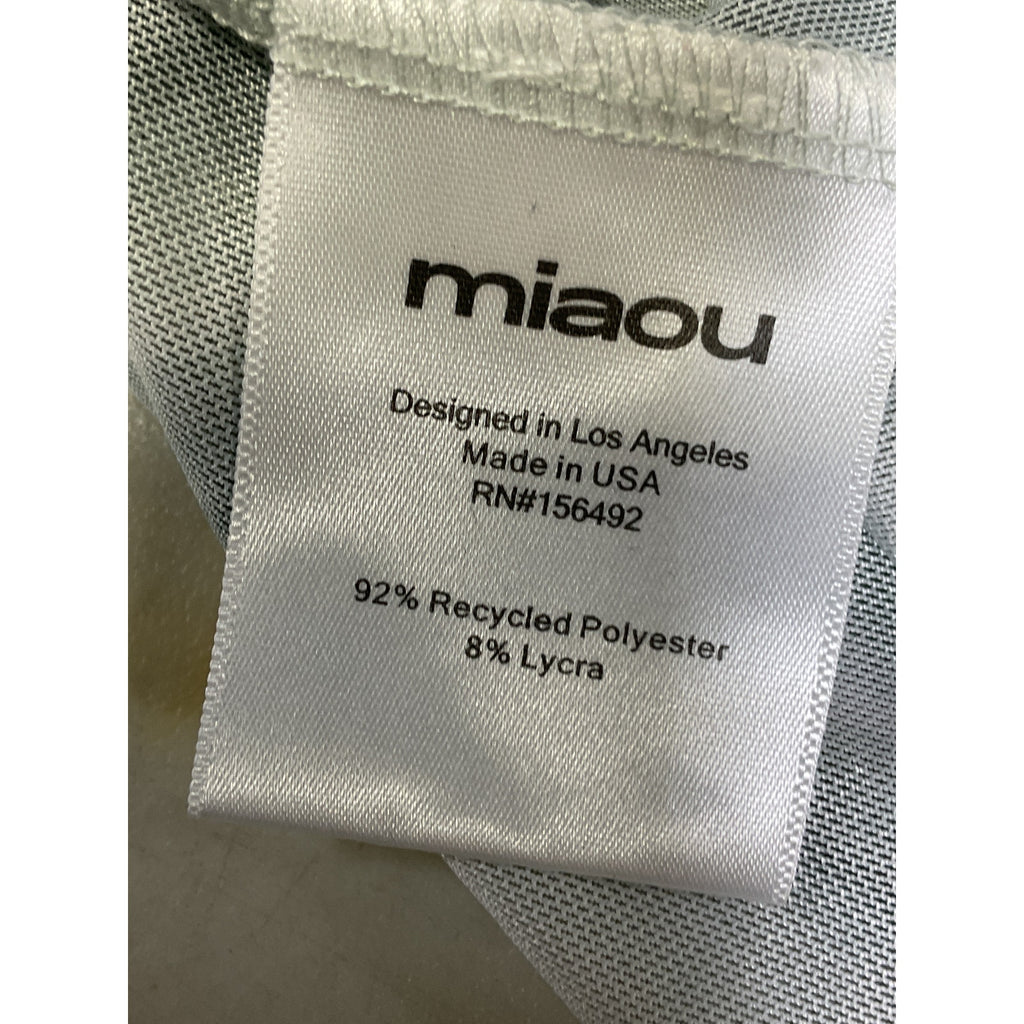 Miaou 'Mini' Green Tee Size M
