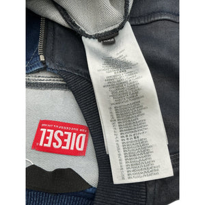 Diesel Cropped Blue Khlo Jacket Size XXS
