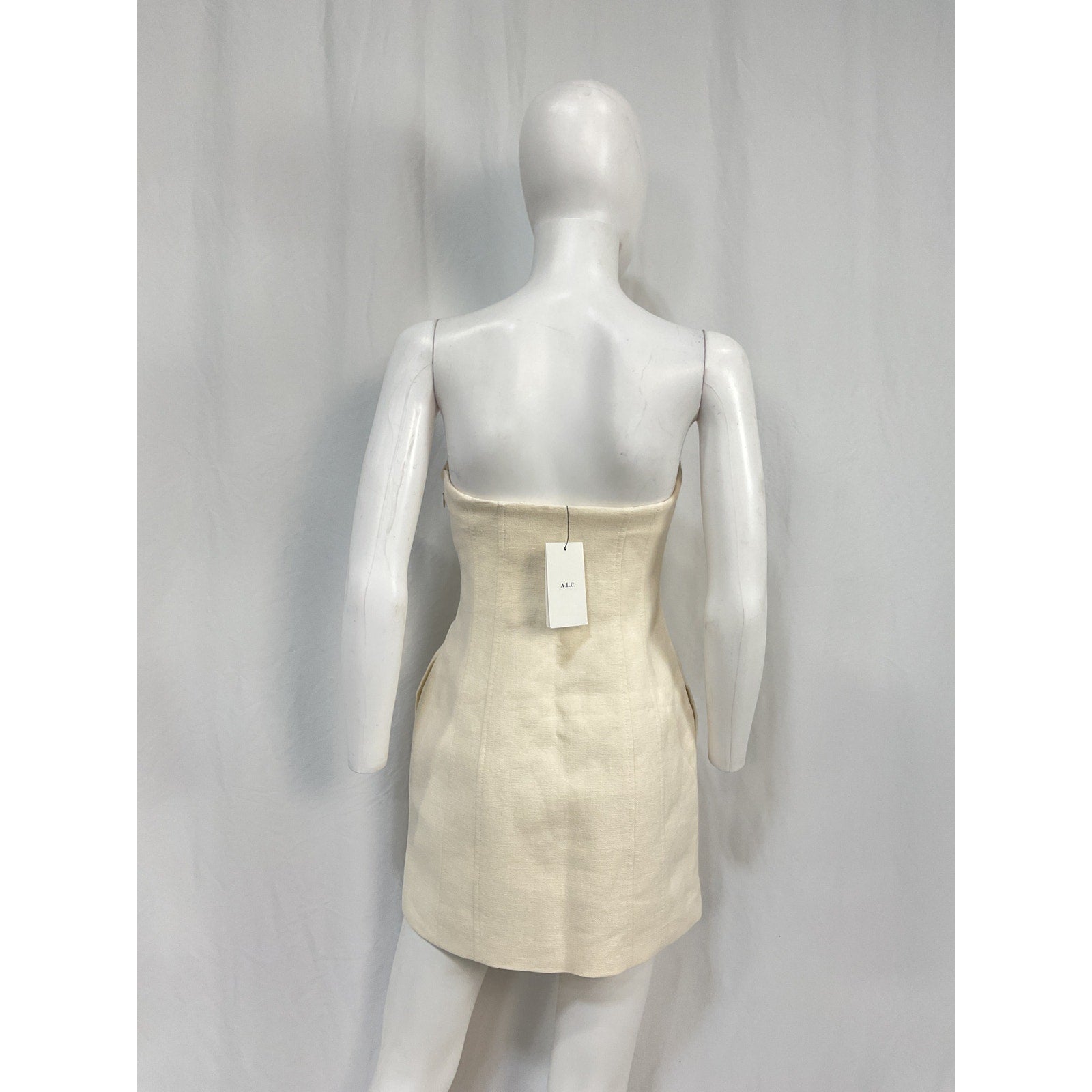 A.L.C. 'Elsie' White Linen Dress Size 2 - NWT