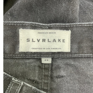 Slvrlake Classic Black London Shadow Ridge Denim Jeans Size 25