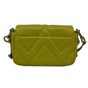Marc Jacobs Quilted Green J Marc Mini Crossbody Bag