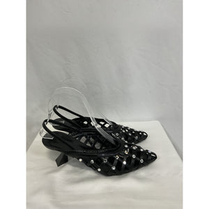 Nensi Dojaka 'Slingback' Black Pump Size 36