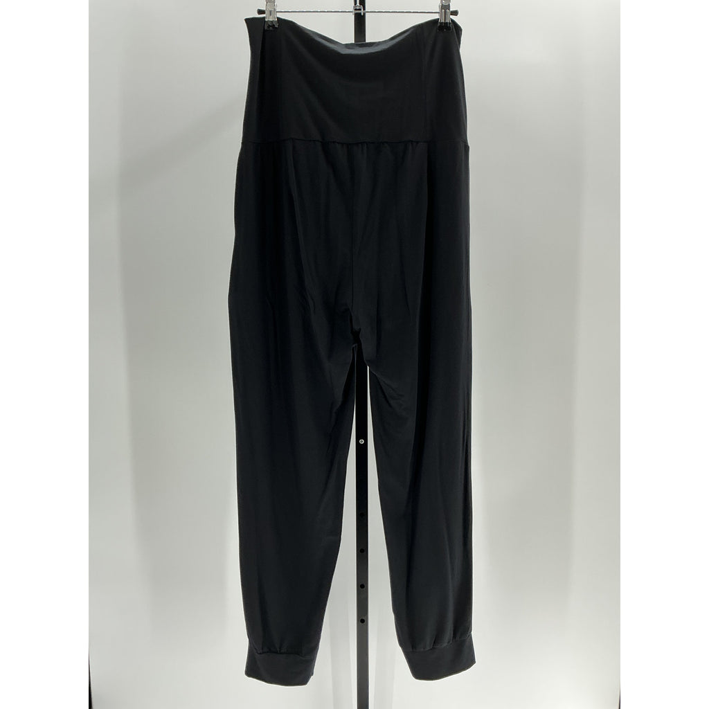 Hatch Black Tencel Over-Under-Easy-Pant Size M